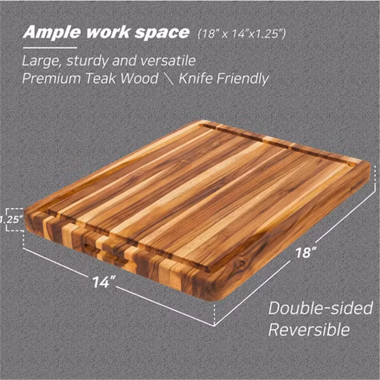 Extra Large Thick Acacia Wood Cutting Board